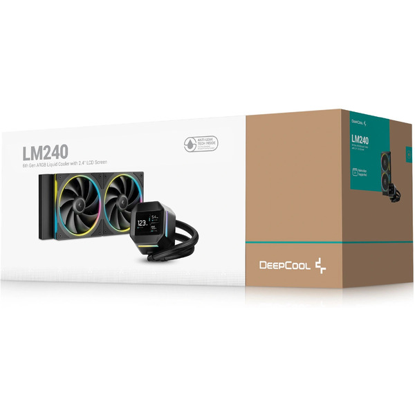 Система жидкостного охлаждения для процессора DeepCool LM240 R-LM240-BKDMMC-1