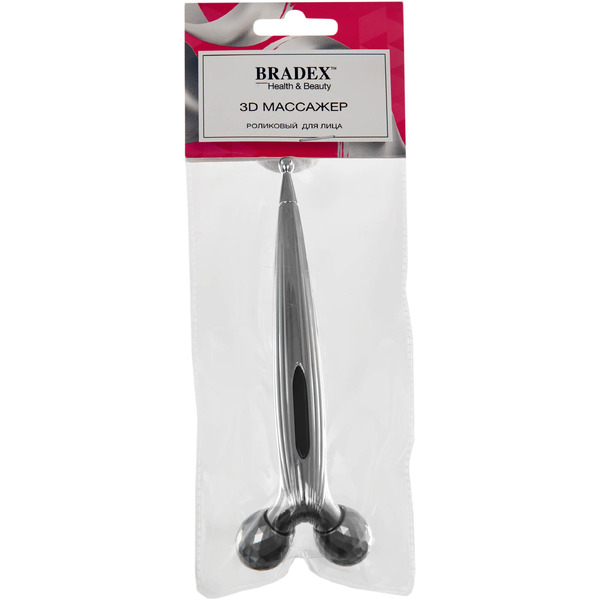 Роликовый 3D массажер для лица Bradex KZ 0649