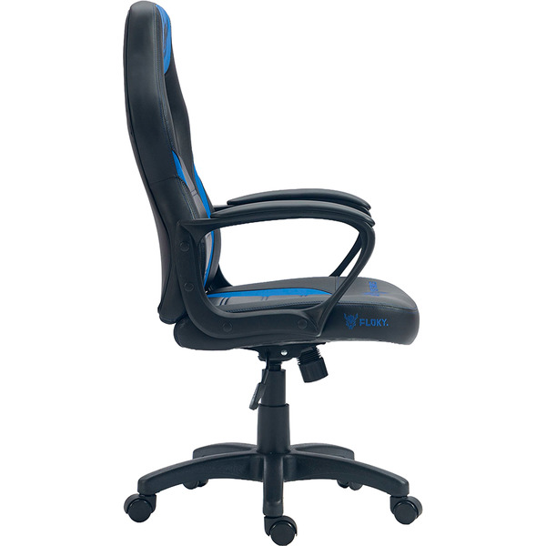 Кресло компьютерное FLOKY VIBE Blue-Black