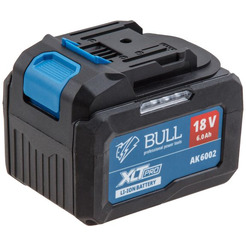 Аккумулятор Bull AK 6002 (18В/6 Ah)