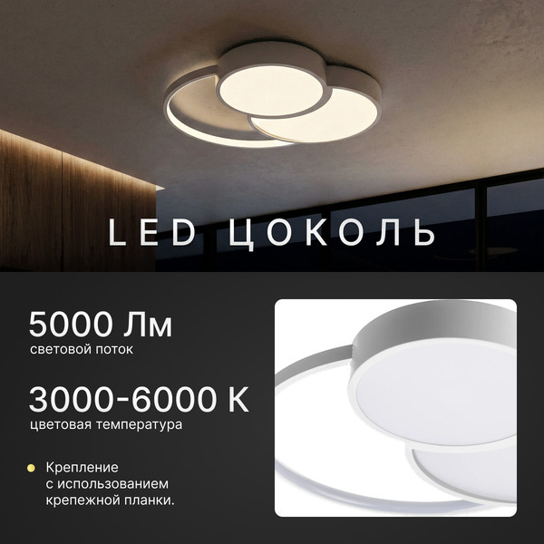 Потолочный светильник Sundays Home LED C24016T