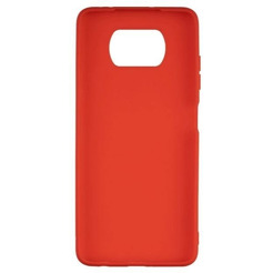 Накладка CASE Matte для Xiaomi Poco X3 / X3 Pro (красный)
