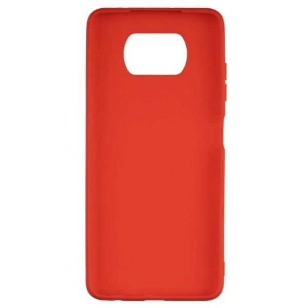 Накладка CASE Matte для Xiaomi Poco X3 / X3 Pro (красный)