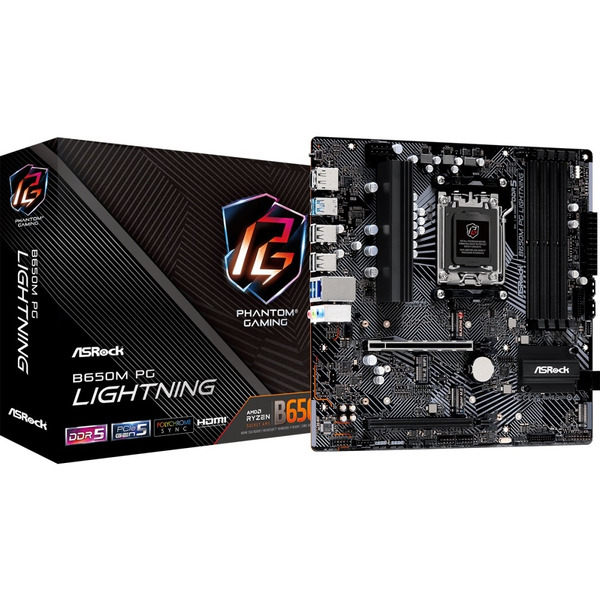 Материнская плата ASRock B650M PG Lightning
