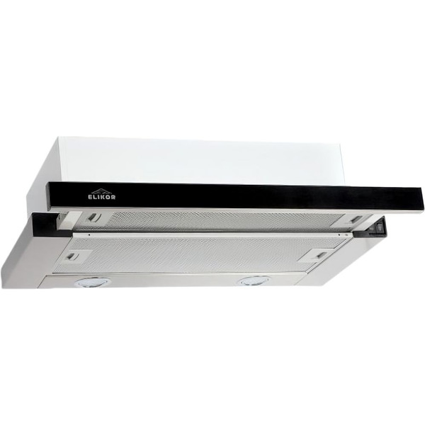 Кухонная вытяжка Elikor IG6514MB (нержавеющая сталь/черный)