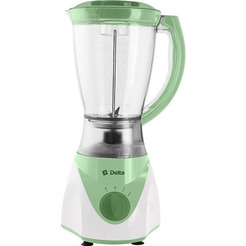 Блендер стационарный Delta DL-7311 белый/зеленый