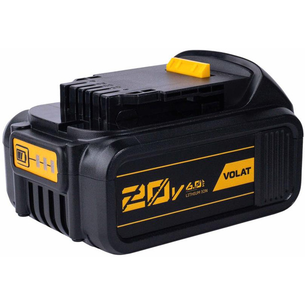 Аккумуляторная батарея VOLAT для DeWalt 20.0V 6.0Ah (Li-ion) DEW-DCB200