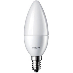 Лампа PHILIPS LEDCandle 5.5-50W E14 827 B38N