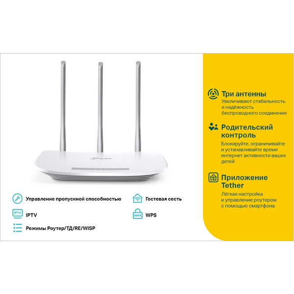 Беспроводной маршрутизатор TP-Link TL-WR845N