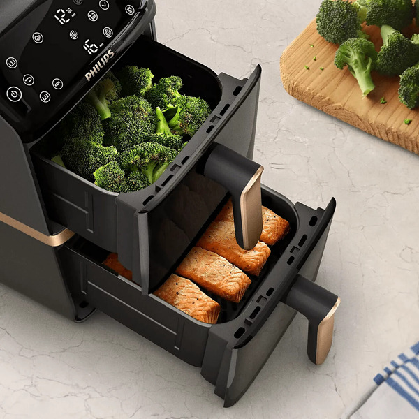 Аэрогриль Philips Ovi Stacked Dual Basket NA462/70