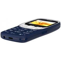 Мобильный телефон Maxvi K200 + ЗУ WC-112 (синий)