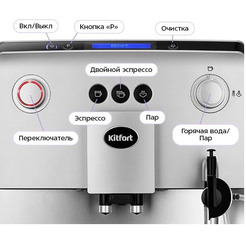 Кофемашина Kitfort КТ-7319