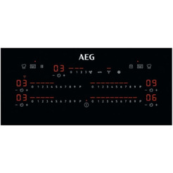 Поверхность индукционная со встроенной вытяжкой AEG CCE84779FB