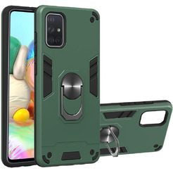 Бампер Bingo Warrior для Samsung Galaxy A71 (зеленый)