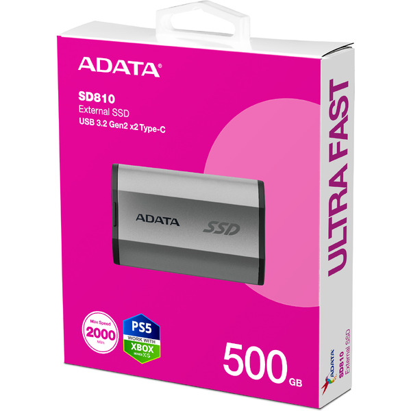 Внешний накопитель ADATA SD810 500GB SD810-500G-CSG