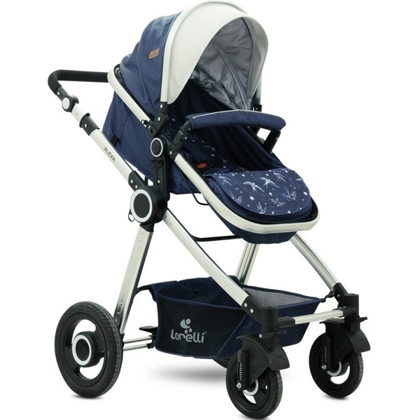 Детская коляска LORELLI Alexa 3в1 (синий)