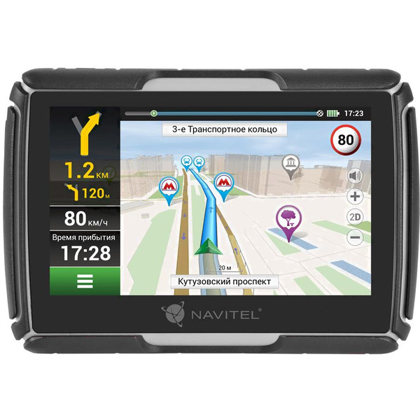 GPS навигатор Navitel G550 Moto с ПО Navitel Navigator (СНГ + Европа)