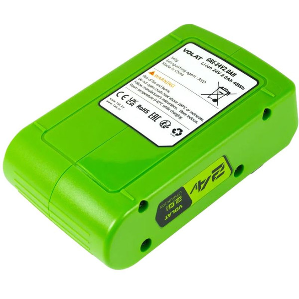 Аккумуляторная батарея VOLAT для Greenworks 24.0V 2.0AH (Li-ion)