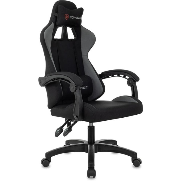 Кресло игровое ZOMBIE Void (черный/серый)