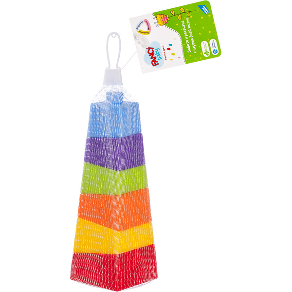 Игрушка развивающая Fancy Baby Умная пирамидка PRM02