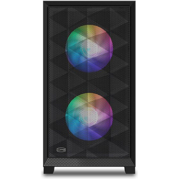 Корпус PCCooler C3D310 ARGB C3D310-BKP2-GL (черный)