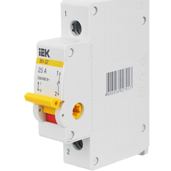 Выключатель нагрузки IEK ВН-32 1Р 25А MNV10-1-025