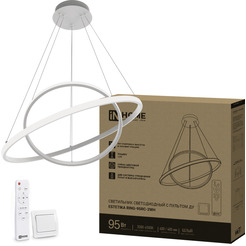Светильник светодиодный IN HOME ESTETIKA RING-95RC-2WH (4690612062495)