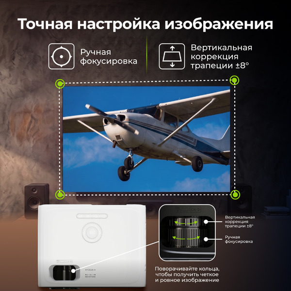 Проектор CACTUS CS-PRM.07WT.WUXGA