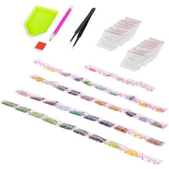 Картина стразами (алмазная мозаика) ОСТРОВ СОКРОВИЩ «Домик в лесу» 662417