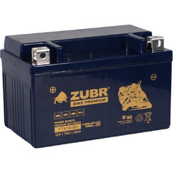 Мотоциклетный аккумулятор ZUBR Premium YTX7A-BS L+ (7 А·ч)
