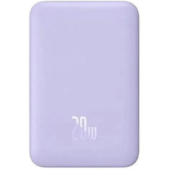 Внешний аккумулятор Baseus Magnetic Mini Air Wireless Fast Charge Power Bank 20W 6000mAh (сиреневый)