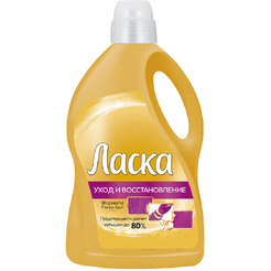 Гель для стирки Ласка Уход и восстановление, 3 л