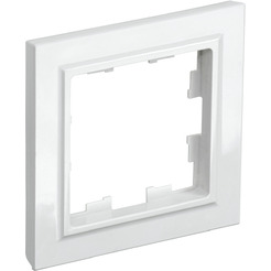 Рамка IEK Brite РУ-1-БрБ