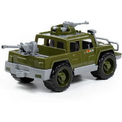 Автомобиль-пикап военный Полесье Защитник с 2-мя пулемётами  63953