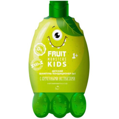 Шампунь-кондиционер 2в1 Фрутомонстры Яблоко 400мл