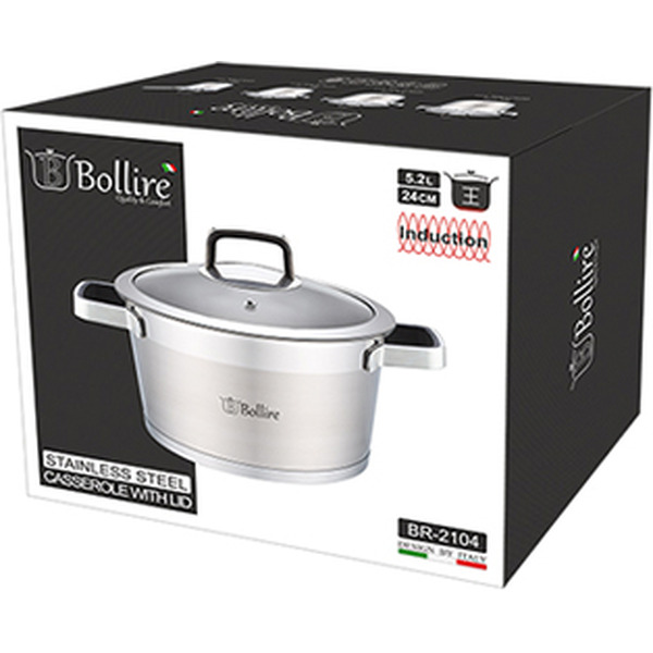 Кастрюля BOLLIRE BR-2104