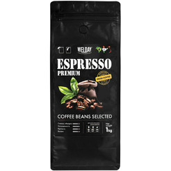 Кофе в зернах Welday ESPRESSO Premium, 1000 г