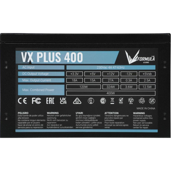 Блок питания Formula VX Plus 400