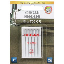 Иглы двойные ORGAN EL x 705 CR 5/75 Blister
