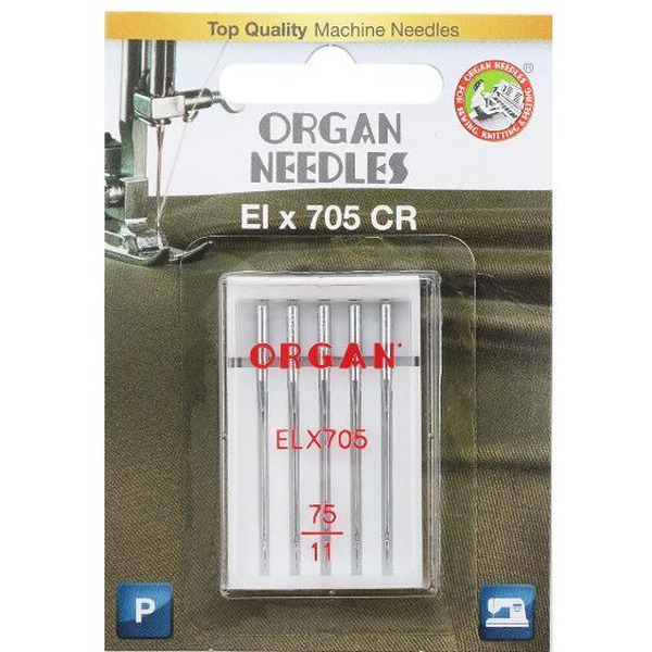 Иглы двойные ORGAN EL x 705 CR 5/75 Blister