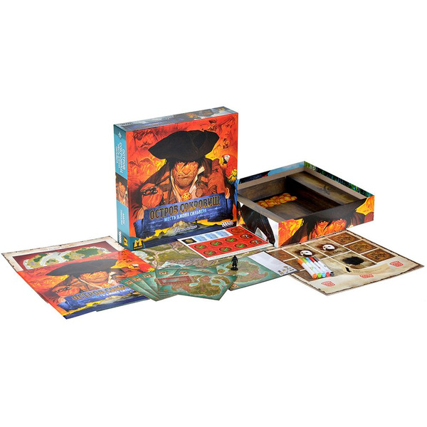 Настольная игра Hobby World 915666 Остров сокровищ: Месть Джона Сильвера