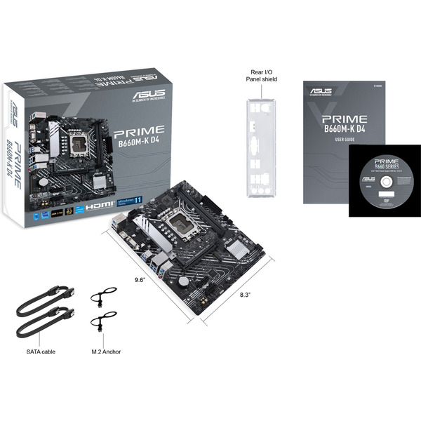 Материнская плата ASUS PRIME B660M-K D4
