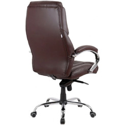 Офисное кресло King Style SHL-9-2 Tonpo PU Chrome (коричневый)