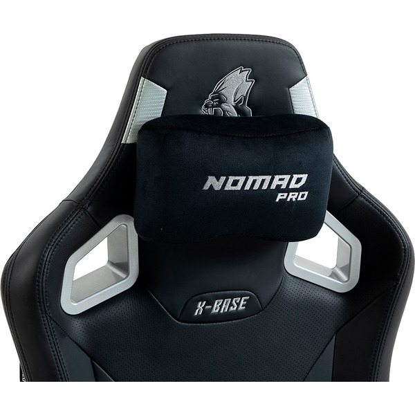 Кресло компьютерное EVOLUTION NOMAD PRO X-BASE Black-Silver