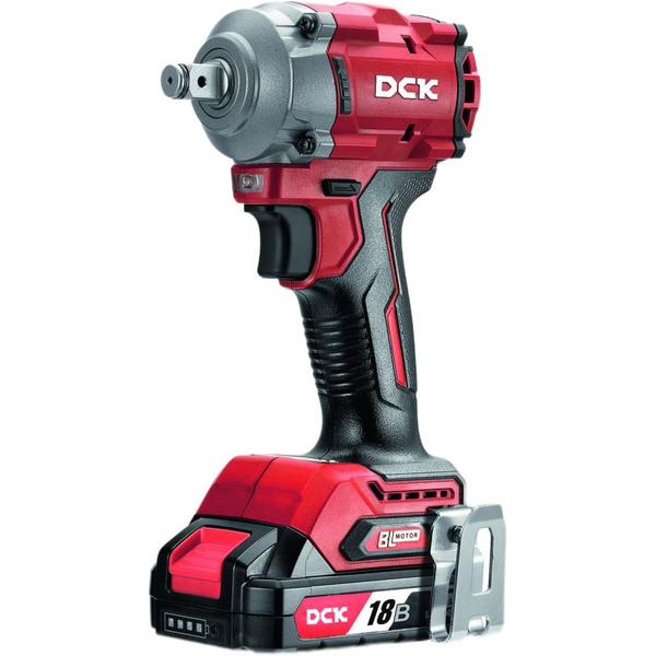 Гайковерт DCK KDPB358(TYPE FK) с 2-мя АКБ