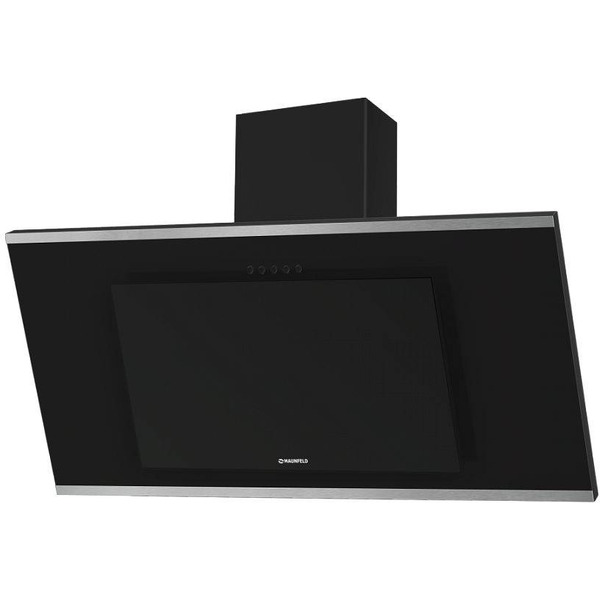 Вытяжка MAUNFELD Tower G Satin 90 (stripes) (черный)