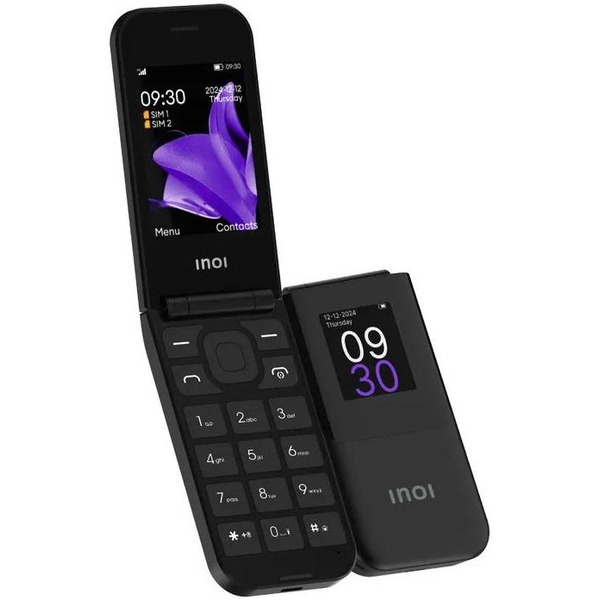 Кнопочный телефон Inoi 284 Flip 4G (черный)