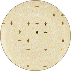 Тарелка столовая обеденная Nadoba Mari Gold 901315