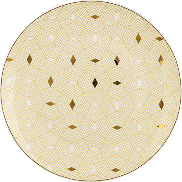Тарелка столовая обеденная Nadoba Mari Gold 901315