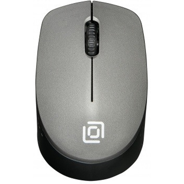 Мышь Oklick 486MW (черный/серый)